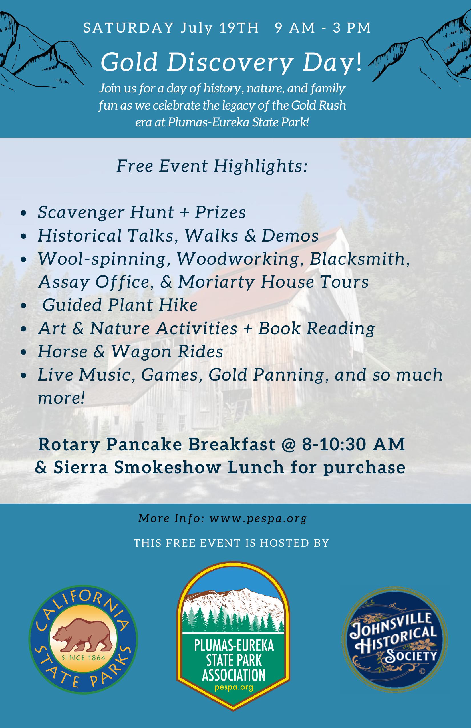 Gold Discovery Day Flyer